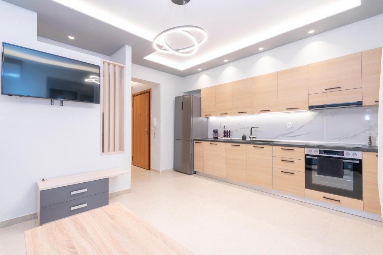 Sithoniars Luxury Ground Floor Apartment With Private Garden Neos Marmaras Luaran gambar