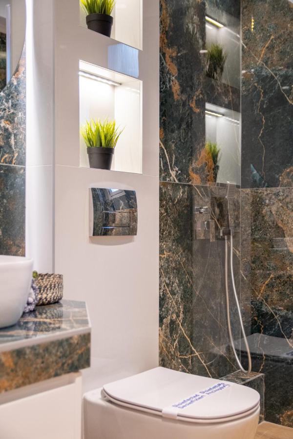 Sithoniars Luxury Ground Floor Apartment With Private Garden Neos Marmaras Luaran gambar