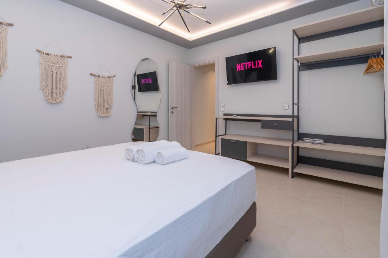 Sithoniars Luxury Ground Floor Apartment With Private Garden Neos Marmaras Luaran gambar