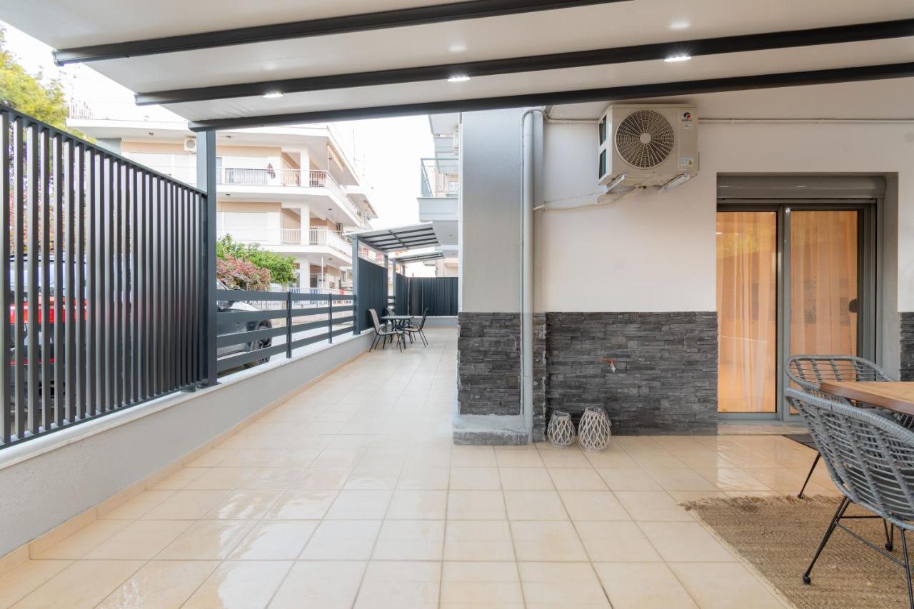 Sithoniars Luxury Ground Floor Apartment With Private Garden Neos Marmaras Luaran gambar